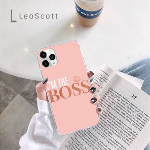 I'm the boss iPhone Case