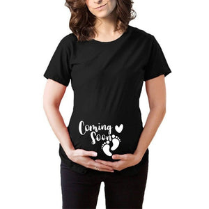 Coming Soon  Ladies Maternity T-Shirt