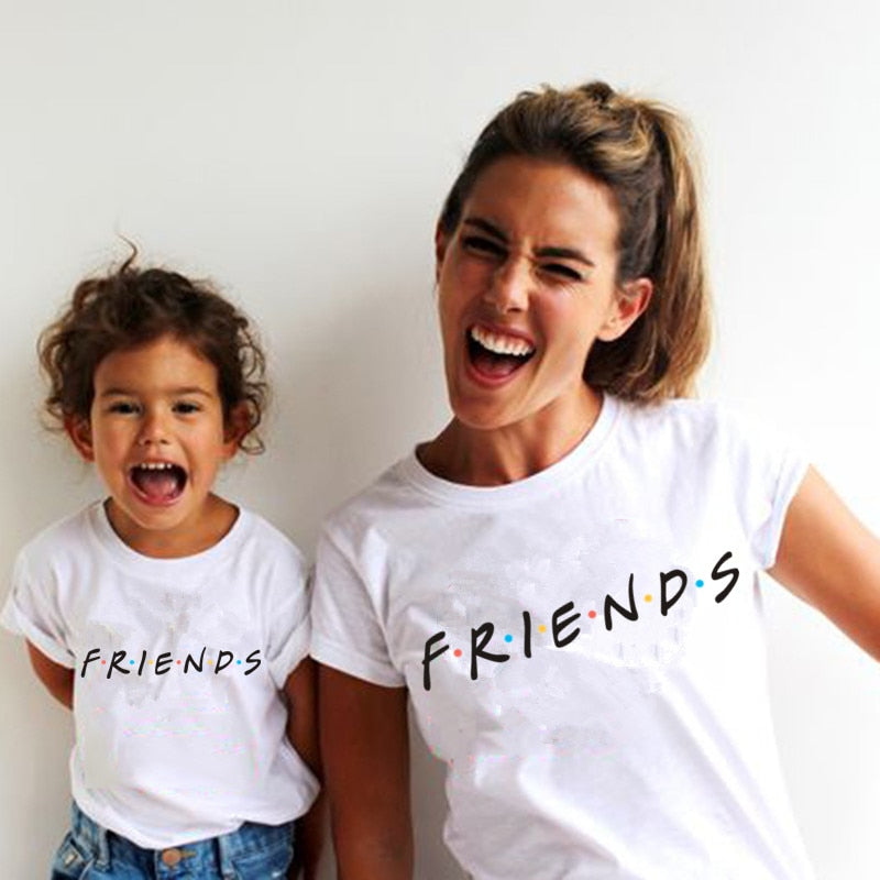 FRIENDS  Mom and Daughter Matching  Tshirt