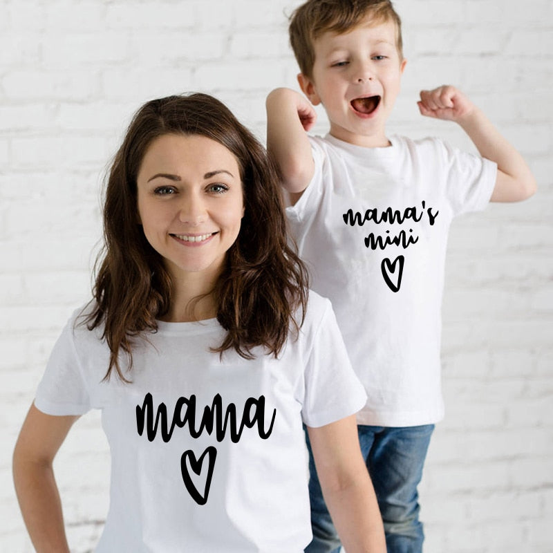 Mama and Mama's mini matching T-Shirt