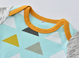 Long-sleeved Triangle Clothing Set