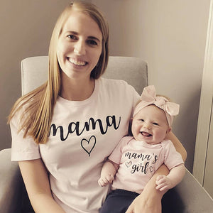 Mommy and Mama's Girl Matching T-Shirts