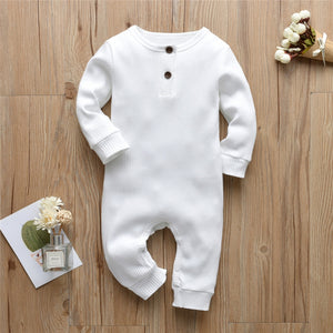 Ribbed Long Sleeve Baby  Outfit