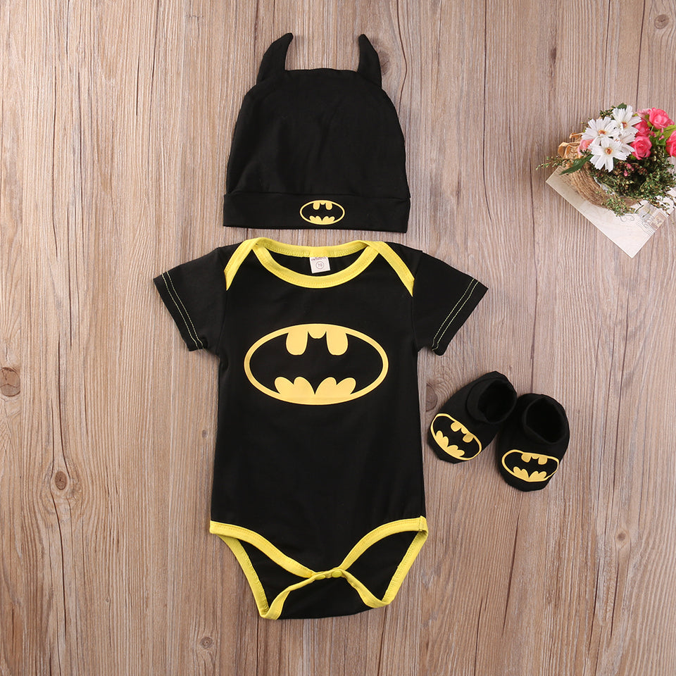 Newborn Batman Baby Rompers