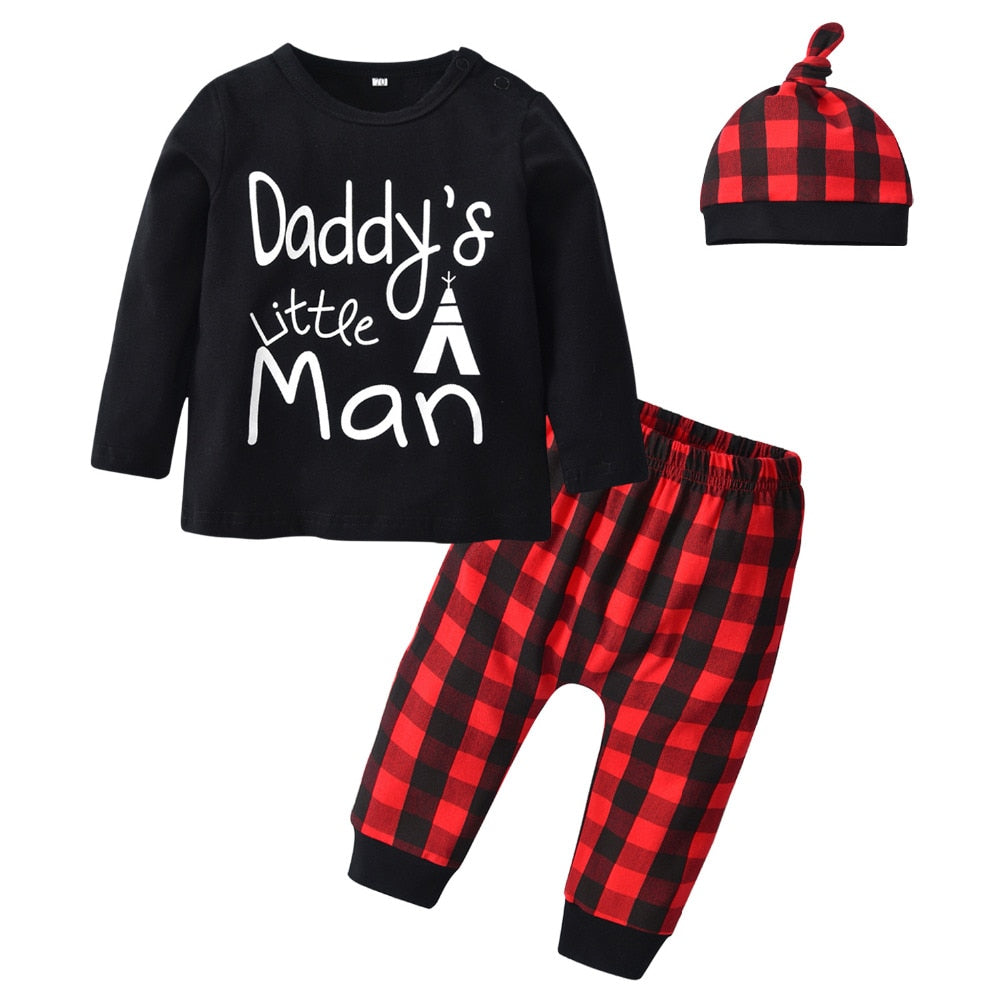 Daddy's Little Man Toddler Clothing Set