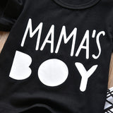 MAMA'S BOY Short Sleeve Toddler Clothing