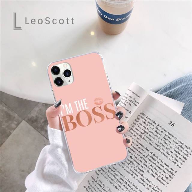 I'm the boss iPhone Case
