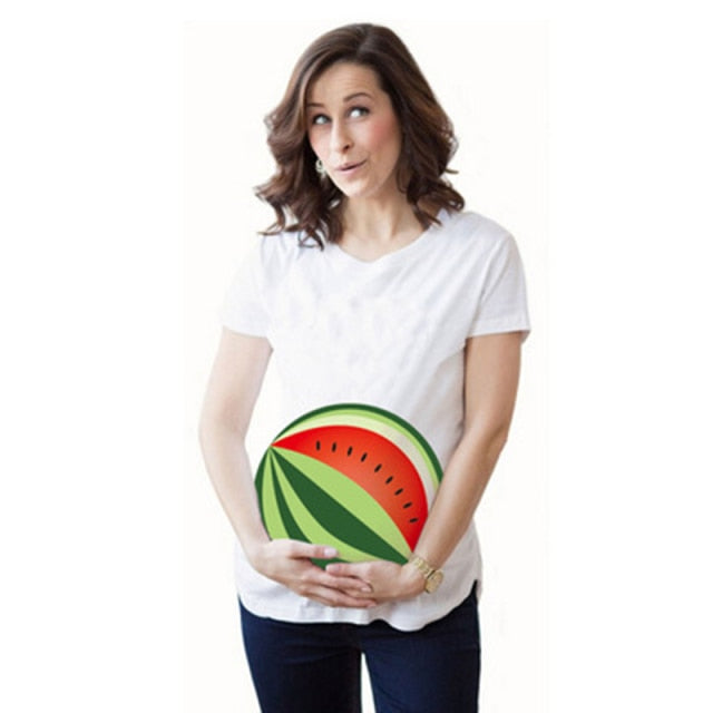New fun print Maternity T-shirt