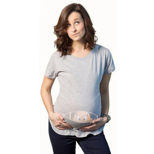 New fun print Maternity T-shirt