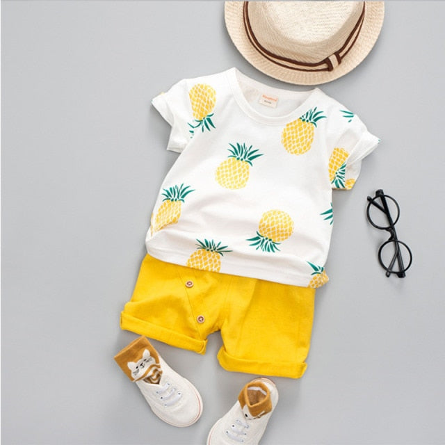 Pineapple Toddler Outfits