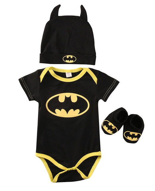 Newborn Batman Baby Rompers