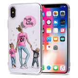 momlife is the best life iPhone Case