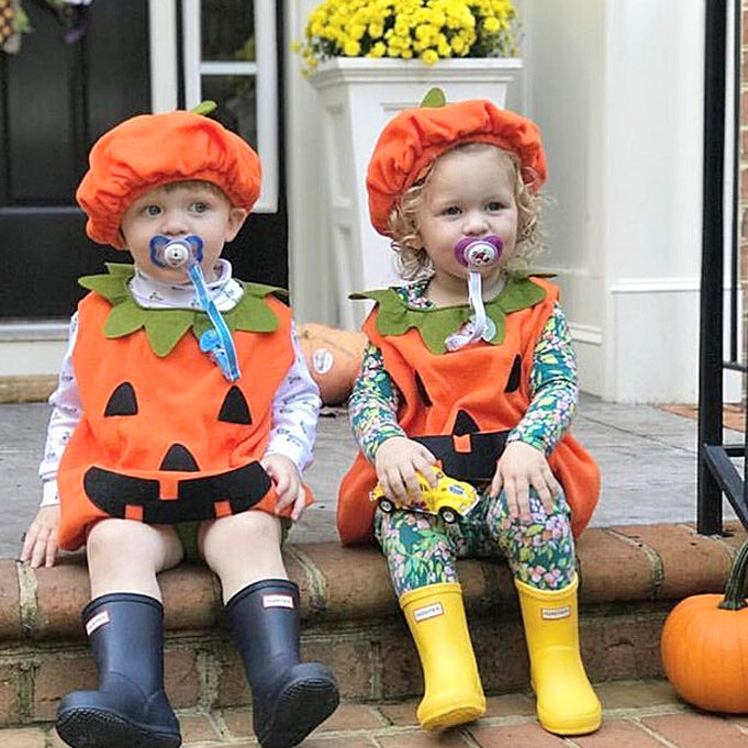 Cosplay Halloween Baby Pumpkin Jumpsuit
