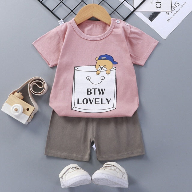 Lovely Bear Toddler Outfit